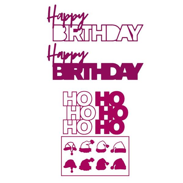 

greeting cards cutting dies diy handmade stencil carbon steel scrapbooks making party marries paper supplies elegant