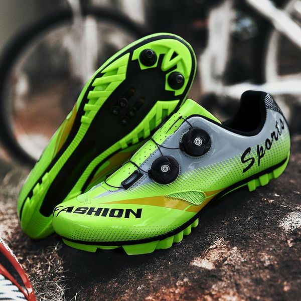 

cycling footwear shoes men sport triathlon racing road mountain bike sneakers outdoor professional sapatilha ciclismo mtb bicycle, Black