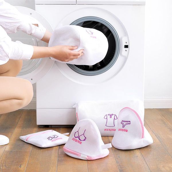 

laundry bags mesh dedicates clothing washing for clothes zipper travel underwear basket dryer machine protect bra socks