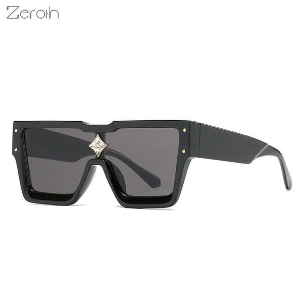 

sunglasses square women big frame glasses vintage millionaire sunglass men design eyewear uv400, White;black