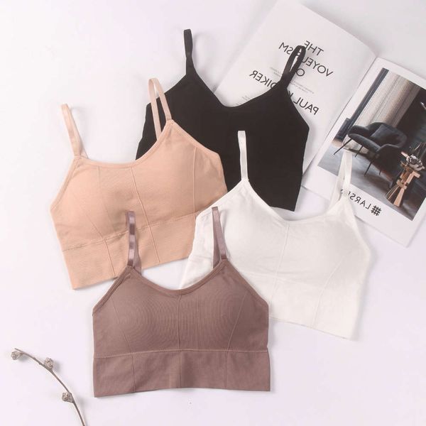 

lingerie girl 646 thread waistcoat light gathering bra, Black;pink