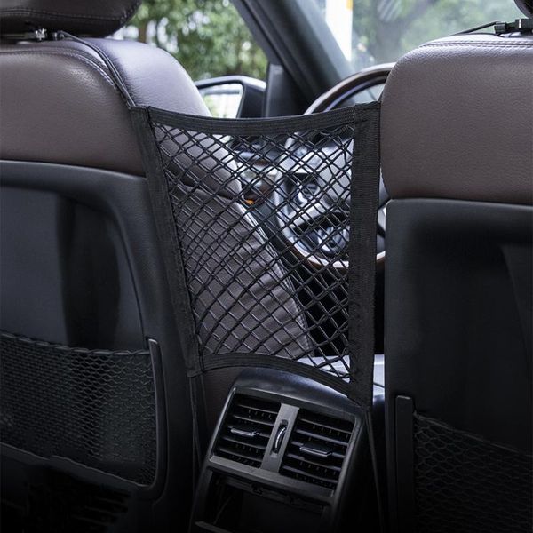 

car organizer universal net mesh trunk goods storage seat back stowing tidying in bag network interior accessories