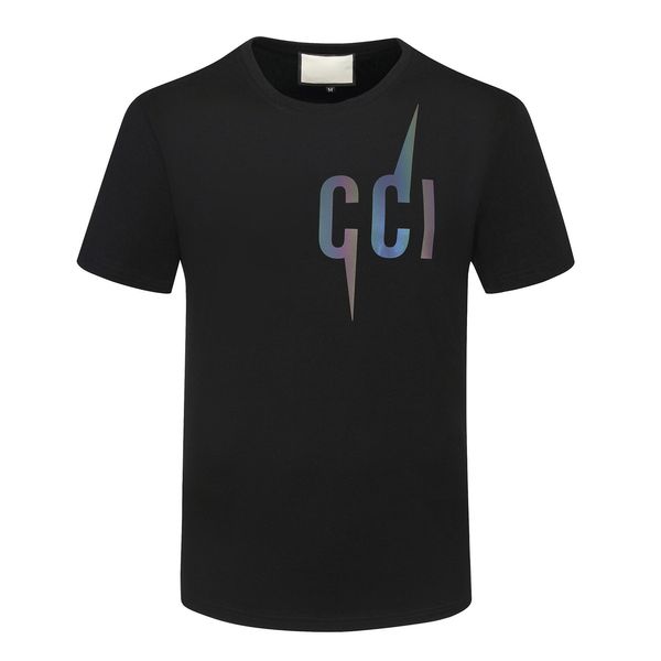 

t shirt men women couples casual short mens sleeve round neck tees 5 colors w68, White;black