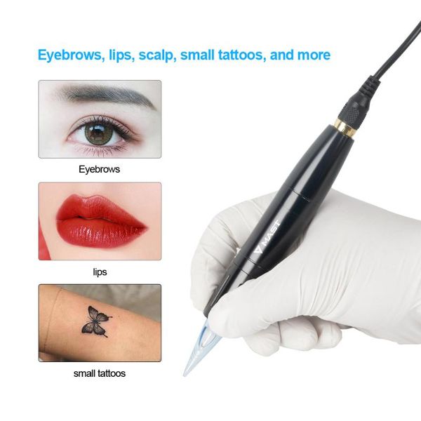 

tattoo guns kits permanent makeup machine rotary gun pen eyebrow lips device set accessories for