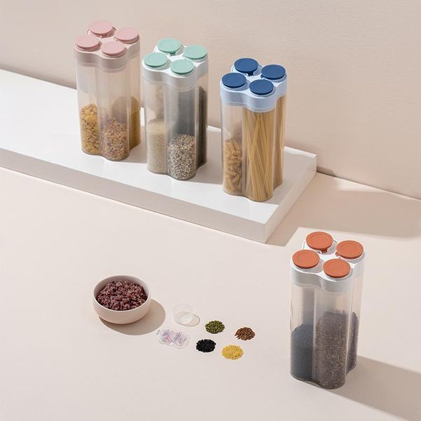 

storage bottles & jars suitable for sealed , grain boxes, transparent compartments, kitchen food tanks
