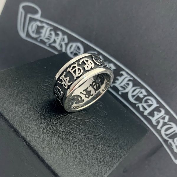 

factory outlet luxury party favor chrome/hearts rings chaopai croxin cross tomb ring 4xbc 4xbc