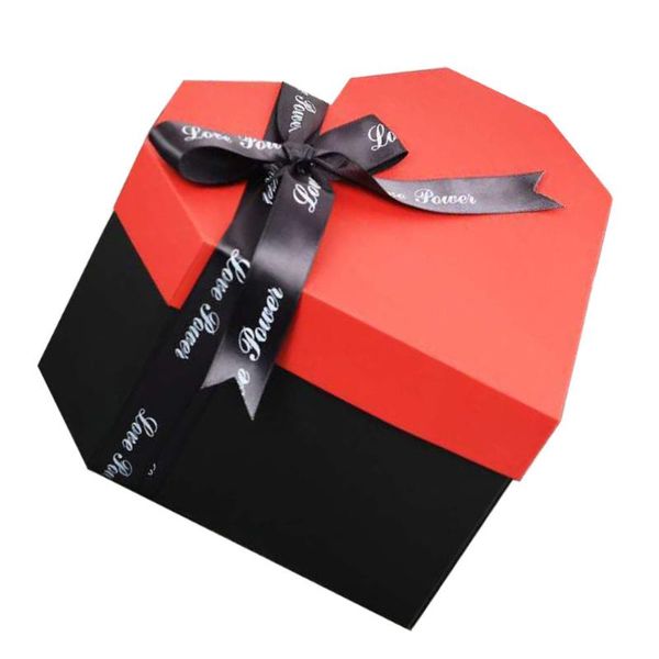 

gift wrap 1pc boxes heart diy container packaging box
