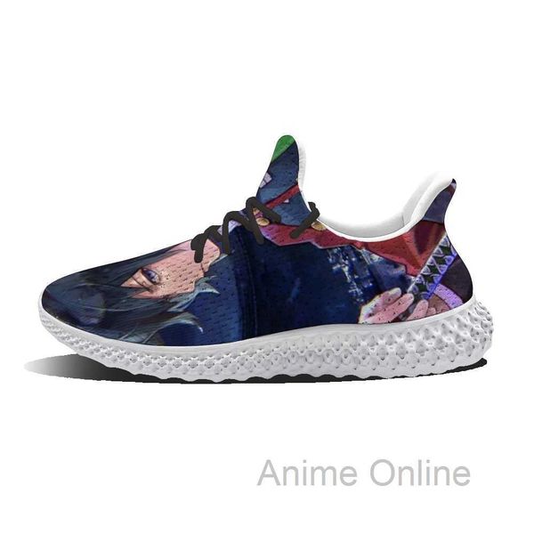 

spring tomioka giyuu fresh pattern lace-up running shoes