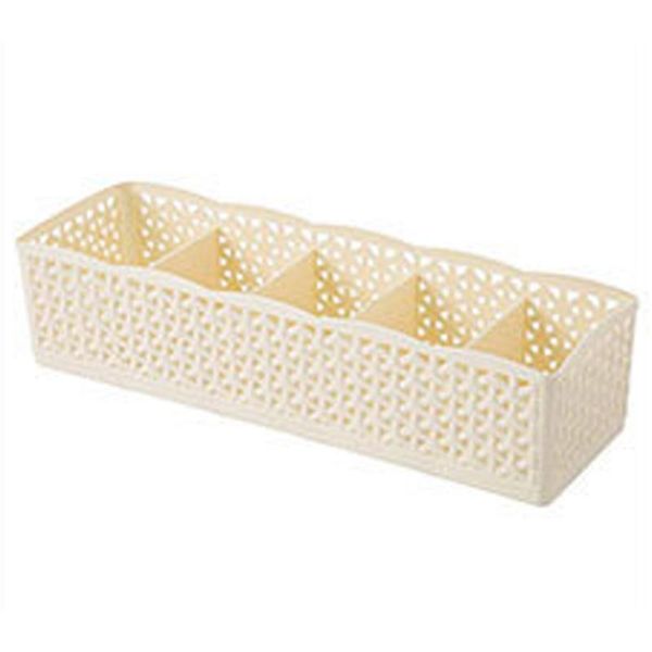 

storage drawers 2 pcs household plastic wardrobe underwear organizer box - khaki