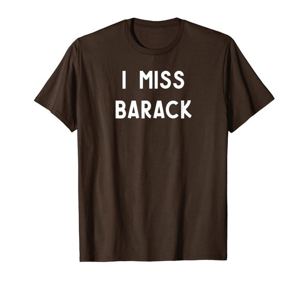 

i miss barack democrat liberal protest politics political t-shirt, White;black