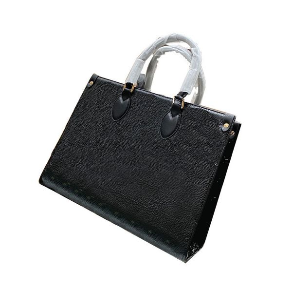 

fashion brand luxury shopping bag designer handbags floral designs high-quality womens shopping bag leather genuine shopping bag