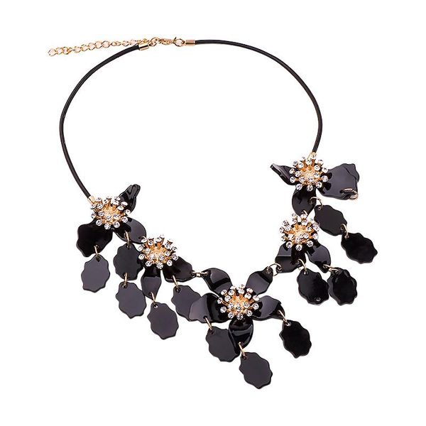 

guanlong fashion jewelry resin necklaces for women chains, Silver