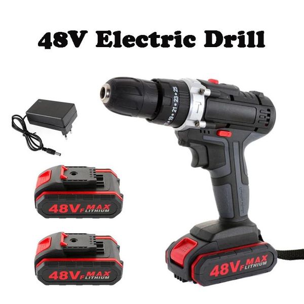 

professiona electric drills drill impact cordless screwdriver wireless power tools hammer set with lithium battery