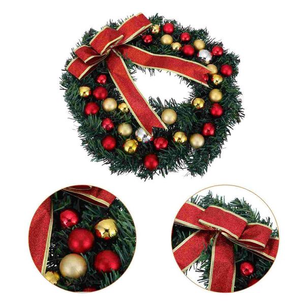

decorative flowers & wreaths 1pc garland door wreath artificial flower christmas adornment