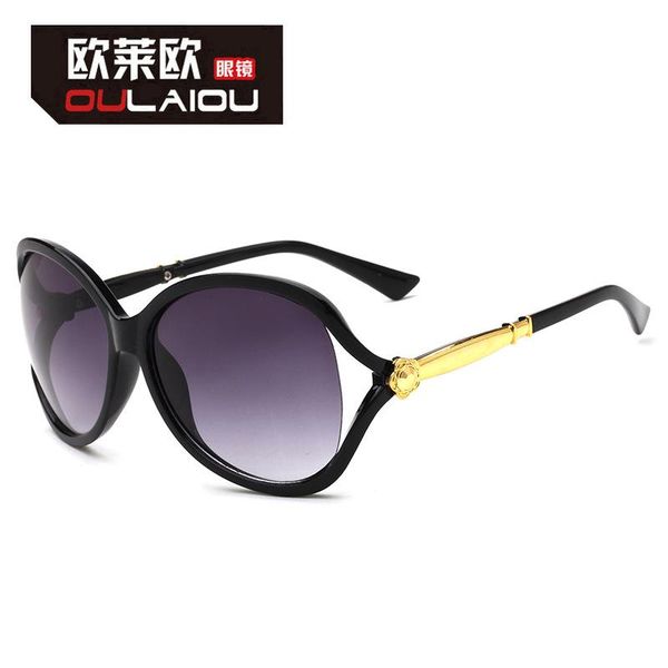 

sunglasses women 2021 fashion designer brand oversized uv400 eyewear protection casual oval gafas de sol mujer, White;black