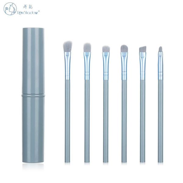 

makeup brushes 6pcs brush set with tube beauty tools eye shadow eyebrow for eyebrows eyelashes eyes women