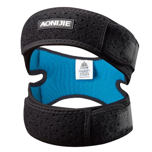 

elbow & knee pads aonijie patellar tendon support strap patella for running arthritis jumper tennis recovery, Black;gray