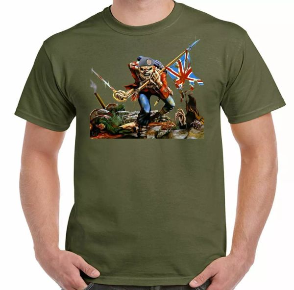 

r.a.f regiment t-shirt mens army military british military raf rock monkey, White;black