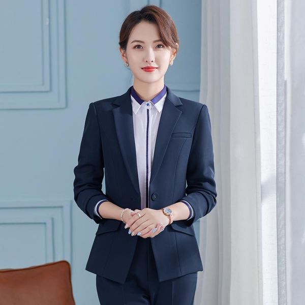 

women's suits & blazers plus size 4xl women coat fashion basic slim jacket ol styles fall winter for business work blaser outwear, White;black