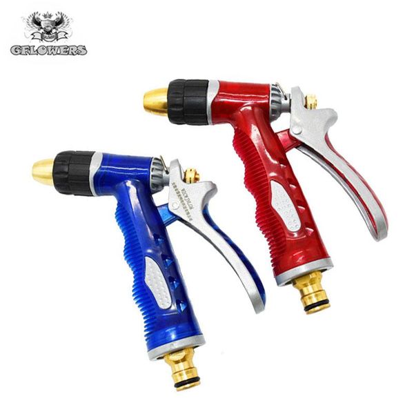 

watering equipments high pressure water spray gun car washing machine wwasher hose garden sprinkler nozzle foam cleaning durable aluminum