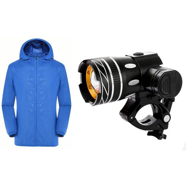 

bike lights light led lamp adjustable bicycle & outdoor sports waterproof windproof rain coat cycling jackets l
