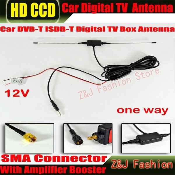 

car rear view cameras& parking sensors digital tv antenna dvb-t isdb-t aerial with a sma connector 5m