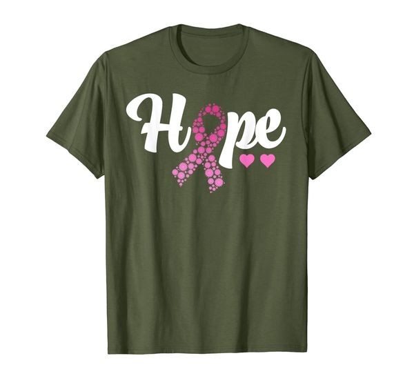 

Hope Breast Cancer Awareness Pink Ribbon T-Shirt, Mainly pictures