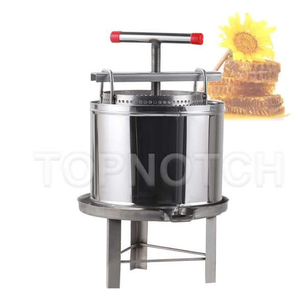 Ручной виноградный соковыжималка Extractor Lees Pressing Machine 36L Fruit Pharping Maker Beeswax Presser