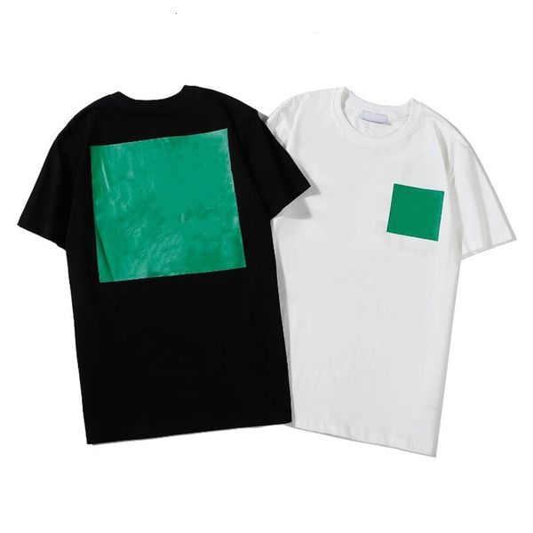 

fashion t shirts summer man woman t shirt clothing street wear crew neck short sleeve tees 2 color quality, White;black