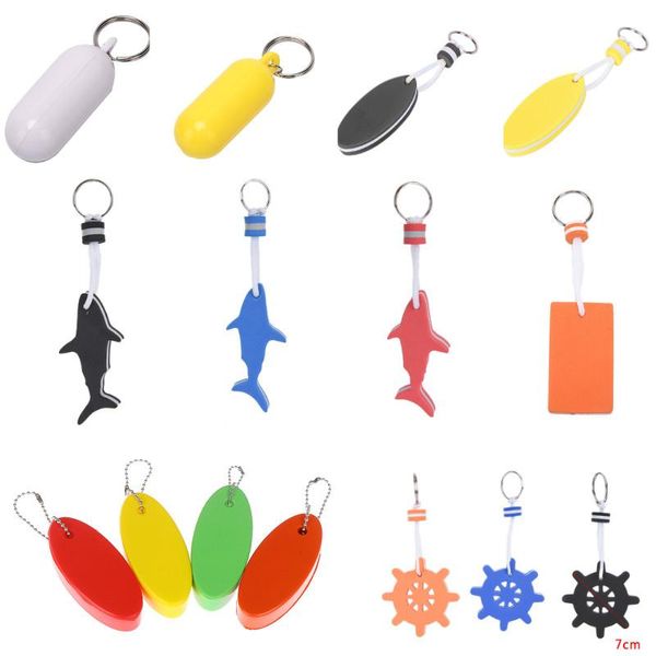 

rafts/inflatable boats anti-lost buoyant keyring kayak floating key ring finder marine sailing boat float canal keychain water sports fish