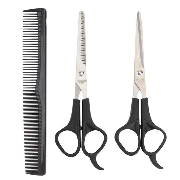 

hair scissors professional barber cutting set thinning shears and comb