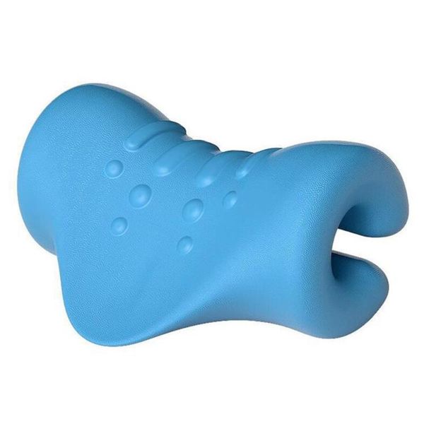 

pillow neck and shoulder relaxer chiropractic traction device relieve pain cervical spine massage