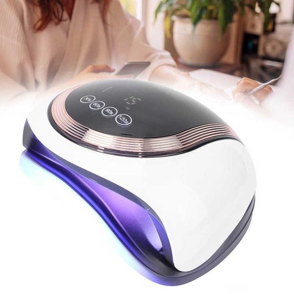 

nail dryers 60pcs light chips home uv led dryer 180w lcd screen gel polish curing lamp art manicure tool (100-240v)
