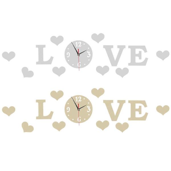 

wall clocks clock sticker mirror for living room bedroom decoration