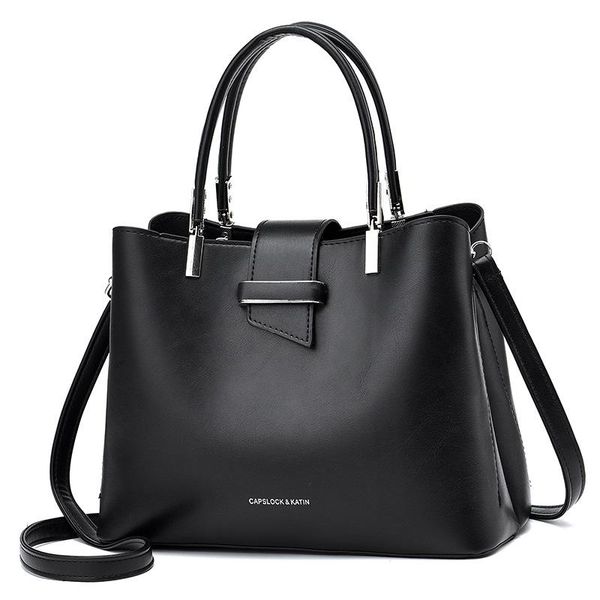 

shoulder bags leather handbags ladies large capacity messenger all-match one-shoulder portable tote bag luxury purse fashion
