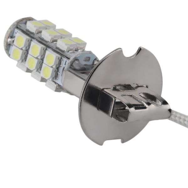 

2021 h1 h3 auto car 3528 1210 smd 26 led 3w 26smd white headlight bulb head light dc 12v 45mm suitable for car headlight h3 socket