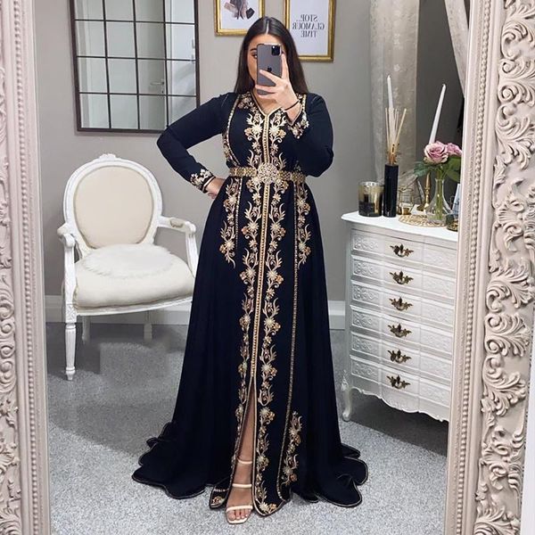 

party dresses dimyaoyue moroccan caftan evening embroidery appliques muslim gown jacket kafutan arabic prom dress, White;black