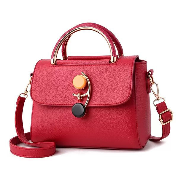 

hbp handbags purses totes bags women wallets fashion handbag purse pu lather shoulder bag red color
