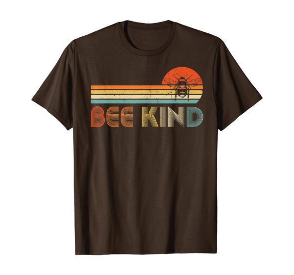 

Bee Kind Kindness Gift for Men Women Vintage Be Kind T-Shirt, Mainly pictures