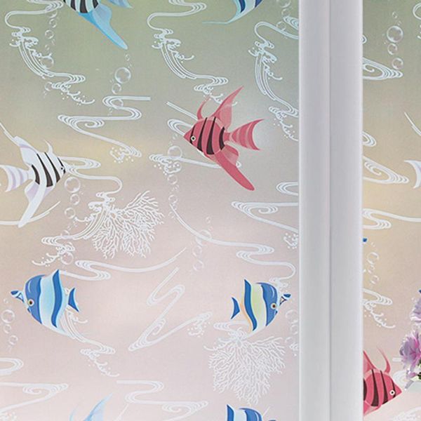 

window stickers 60 x 200cm bathroom self-adhesive sticker glass film decoration