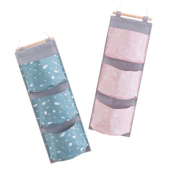 

storage bags 2pcs household door back hanging wall sundries