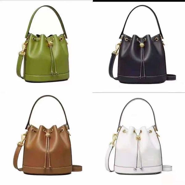 

women's bag same white one shoulder portable cross bucket bag purses