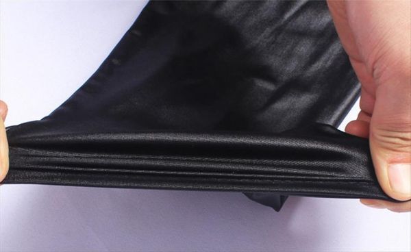 

plus size  7xl womens leggings high elastic thin faux leather large imitation pants skinny shiny black ko1