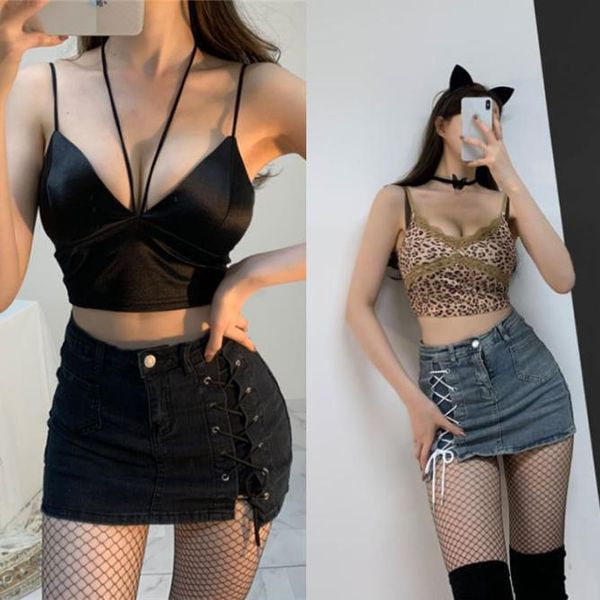 

skirts vintage denim jeans black shorts womens high waist lace up bodycon split tight mini skirt plus size