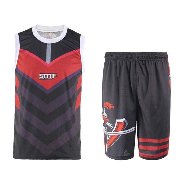 

2021 football jersey 687, Black;red