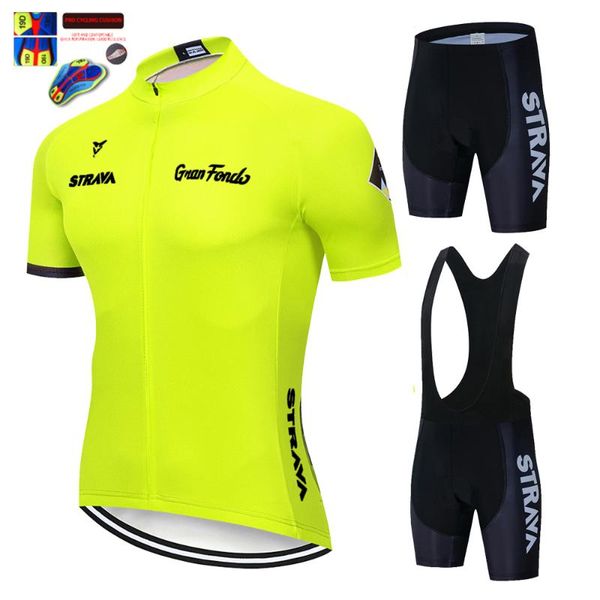 

pro summer cycling set strava bicycle jerseys breathable mountain bike clothing maillot ropa ciclismo jersey racing sets, Black;blue