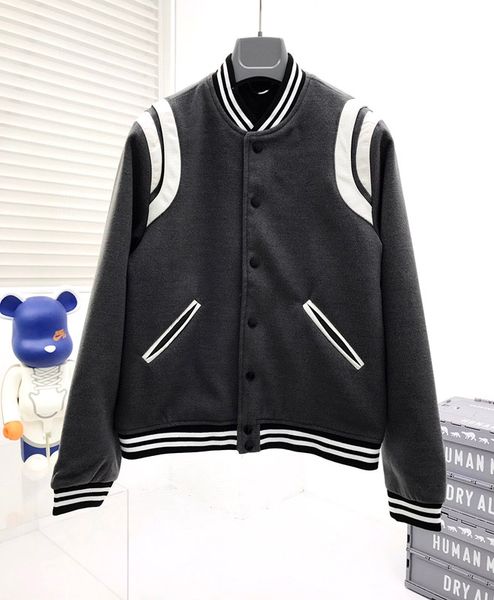 

men coats acket women fashion clothing bone alphabet patchwork harajuku hanfeng high street spring and autumn baseballjacket single-breasted, Black;brown