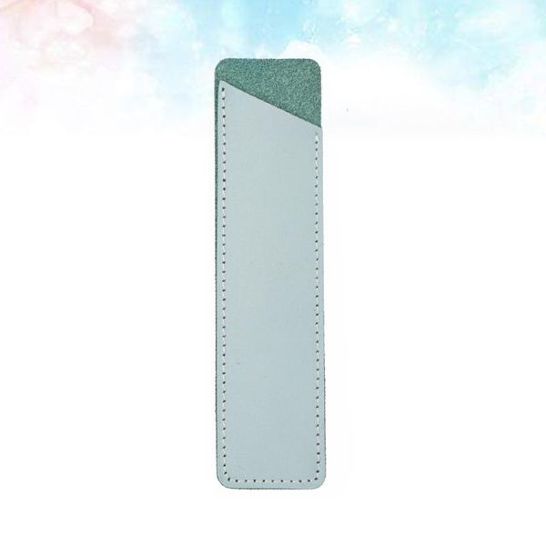 

vintage pen case holder fashion pens pouch leather protective bag school stationery (green) pencil bags