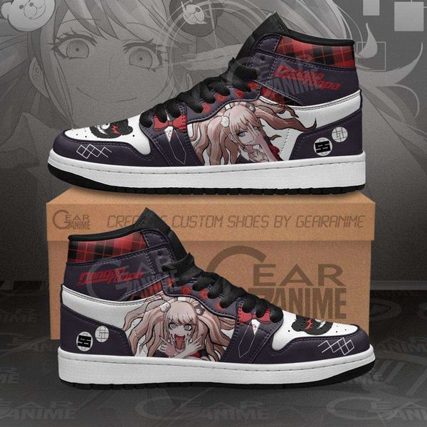 

junko enoshima sneakers danganronpa custom anime shoes