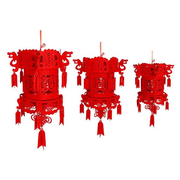 

strings mising holiday lighting chinese hanging lantern red l m s size